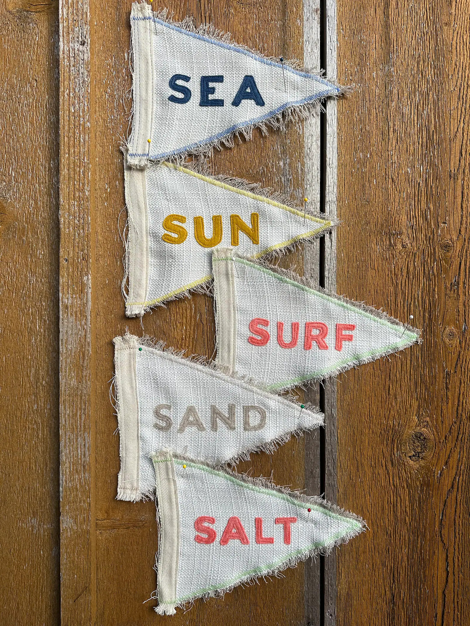 Vintage Inspired Mini Pennant: Coastal Surf Decor (7x9 Inches) - Etsy | Etsy (US)