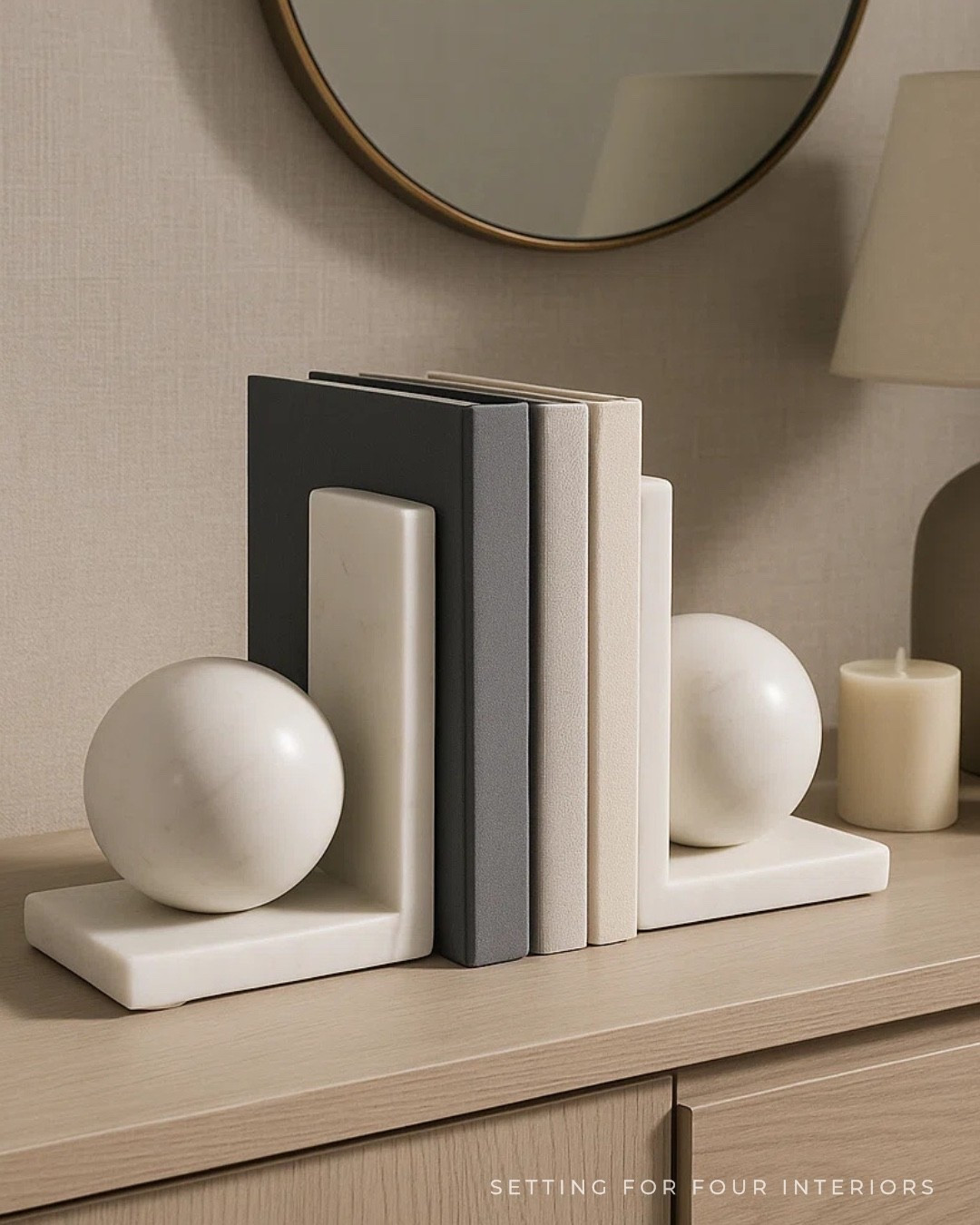 Amazon Marble bookends with Restoration hardware style!
Living room builtins decor, bookshelf, bookcase decor, library, home office, wall, moody, earthy, modern, neutral aesthetic, sale, Amazon home, Wayfair style, modern, minimalist, beige

#LTKSeasonal #LTKSaleAlert #LTKHome