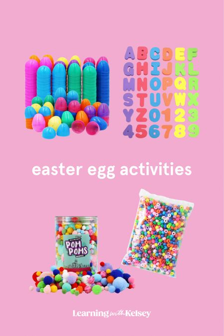 These are my go-to items for creating fun (& educational) Easter egg activities for my kids 🐣🤍💐

home learning | fine motor skills | easter | toddler | kids | affordable | amazon

#LTKkids #LTKfamily #LTKSeasonal
