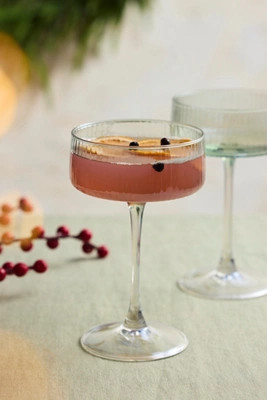 Colorful Glass Coupes, Set of 2 | Terrain