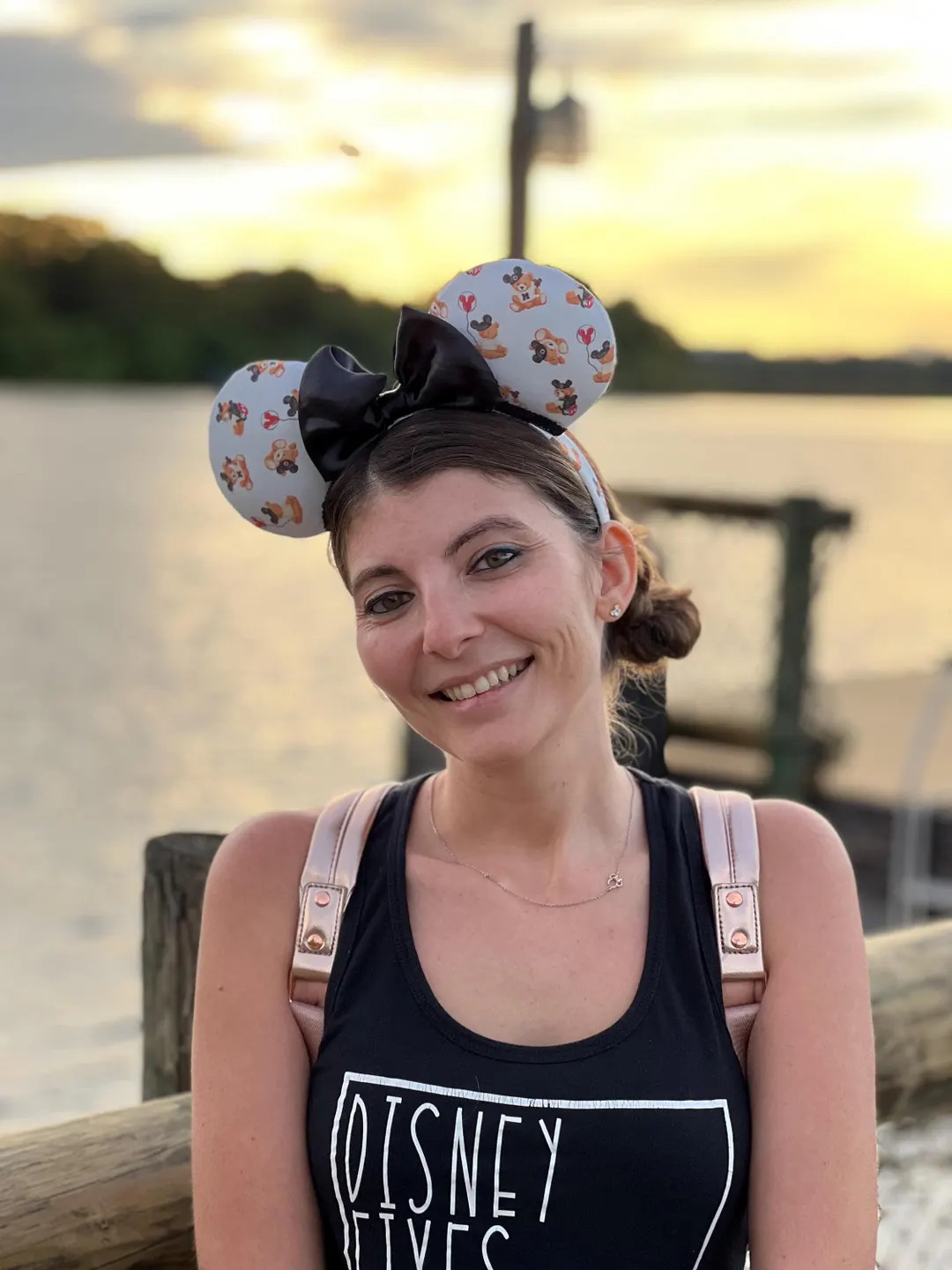 Teddy Bears in the Theme Park Mouse Ears, Mickey Teddy Bear Mouse Ears, Cute Teddy Bear Headband ... | Etsy (US)