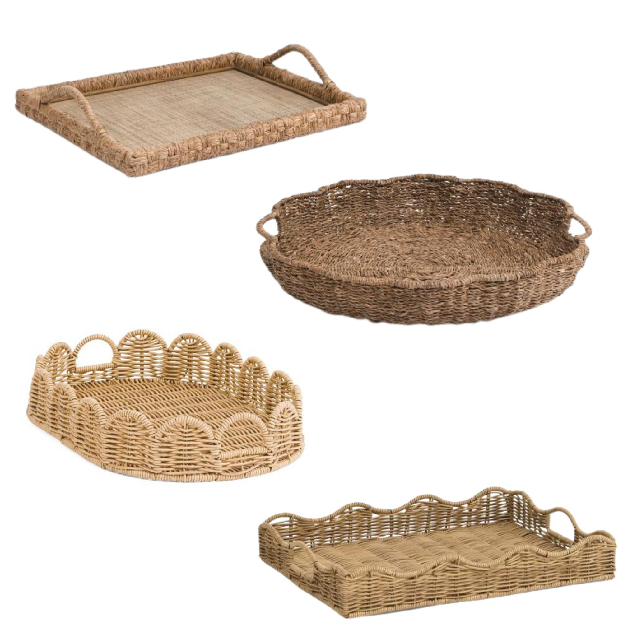 TJ Maxx has some really great woven trays right now! 

#LTKHome