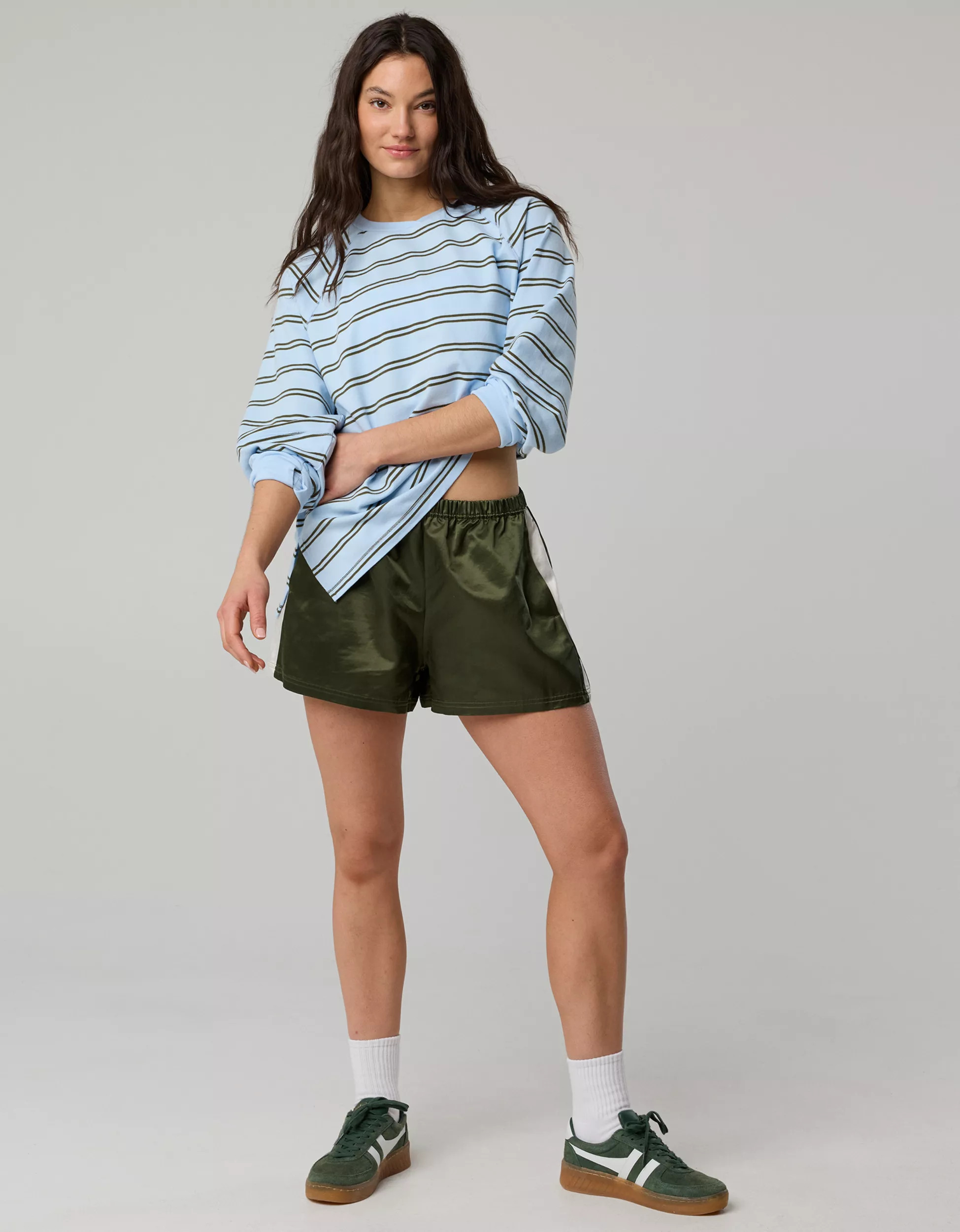 OFFLINE By Aerie Satin Track Short | Aerie