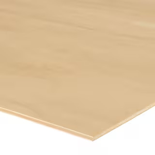 5.2mm - Sandeply Plywood (1/4 in. Category Common: 1/4 in. x 4 ft. x 8 ft.; Actual: 0.205 in. x 4... | The Home Depot