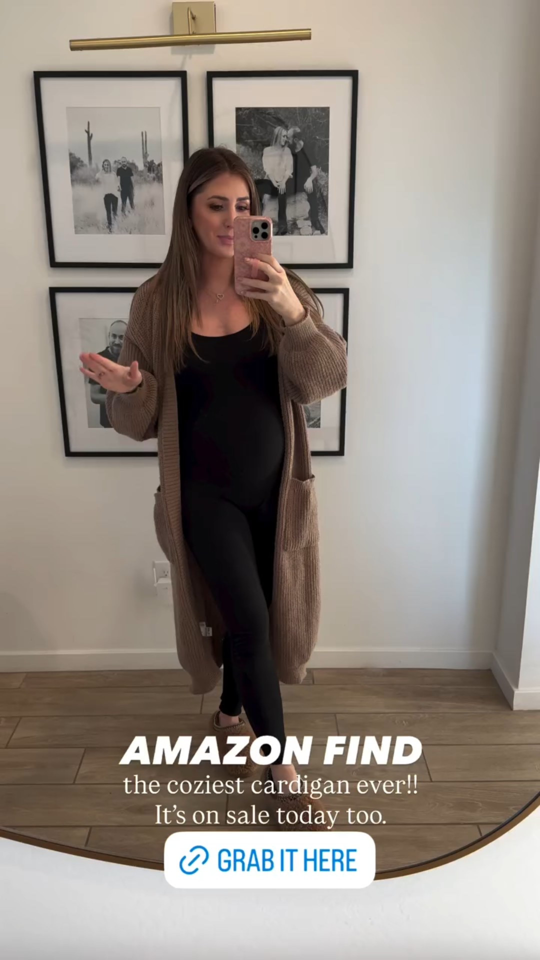 AMAZON FIND the coziest cardigan ever!! It’s on sale today too.