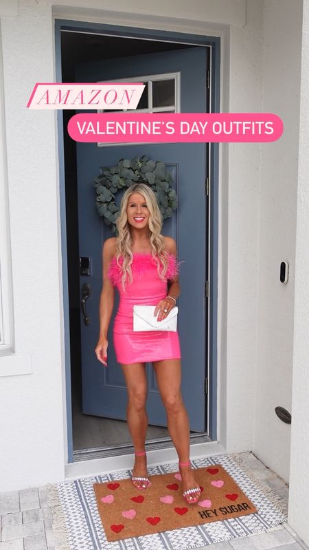 Valentine’s Day Looks 💕✨ These pink outfits are all from Amazon! 

• Valentine’s Day , Pink Outfit , Pink Dress , Date Night , Barbie , Pink Set , Galentines , Valentines, Valentine’s Day Outfit , Barbie , Barbie Outfit , Pink Dress , Sequin Dress , Bachelorette , Party Dress , 
Feather Dress , Two Piece Set , Blazer , Pink Blazer , Galentine’s Day , Brunch , Birthday Outfit , Pink Aesthetic ,  Girly , Petite Fashion , Brunch Outfit , Barbie Style , Steve Madden , Silver Purse , Sparkly Purse , Pink Purse , Luxury Tote , Pink Heels , Sparkly Heels 

#founditonamazon #amazonfashion #amazonfinds 


#LTKfindsunder100 #LTKfindsunder50 #LTKparties