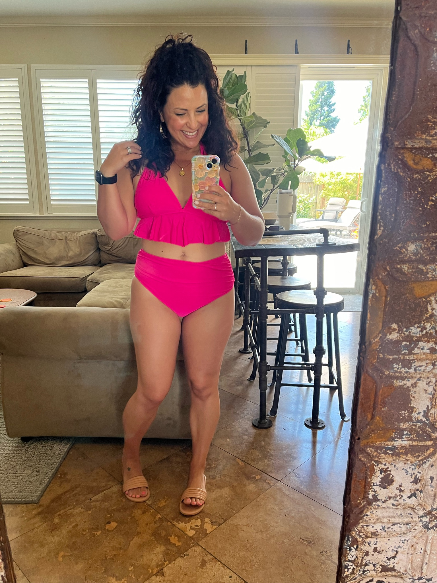 This bikini checks all the boxes!
Flattering ✔️
Bum coverage ✔️
High waisted ✔️ 
Adjustable halter top ✔️

Petite style
Swimsuit
Amazon finds

I’m wearing a medium for reference. 


#LTKMidsize #LTKOver40 #LTKSwim