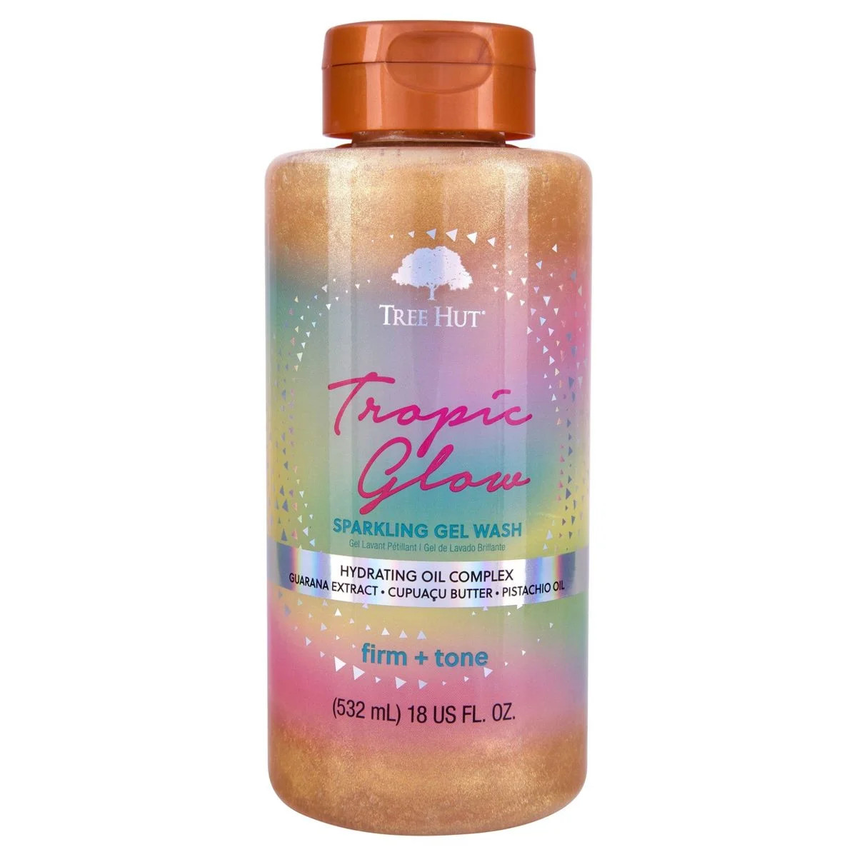 Tree Hut Tropic Glow Foaming Gel Body Wash - 18 fl oz | Walmart (US)