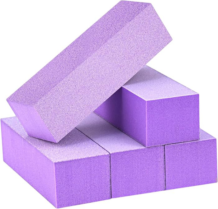 Maryton Nail Buffer Block, Medium/Fine Grit 100/180 Finishing Buffers for Acrylic Nails Gel Polis... | Amazon (US)