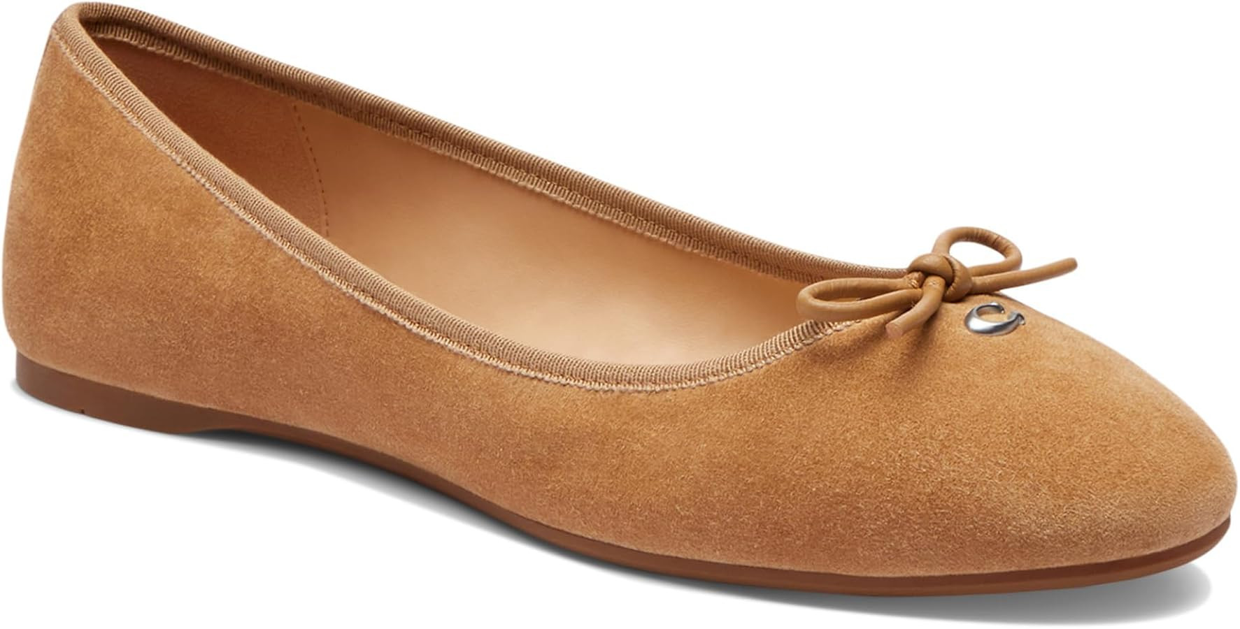 COACH Women's Abigail Flat Ballet | Amazon (US)