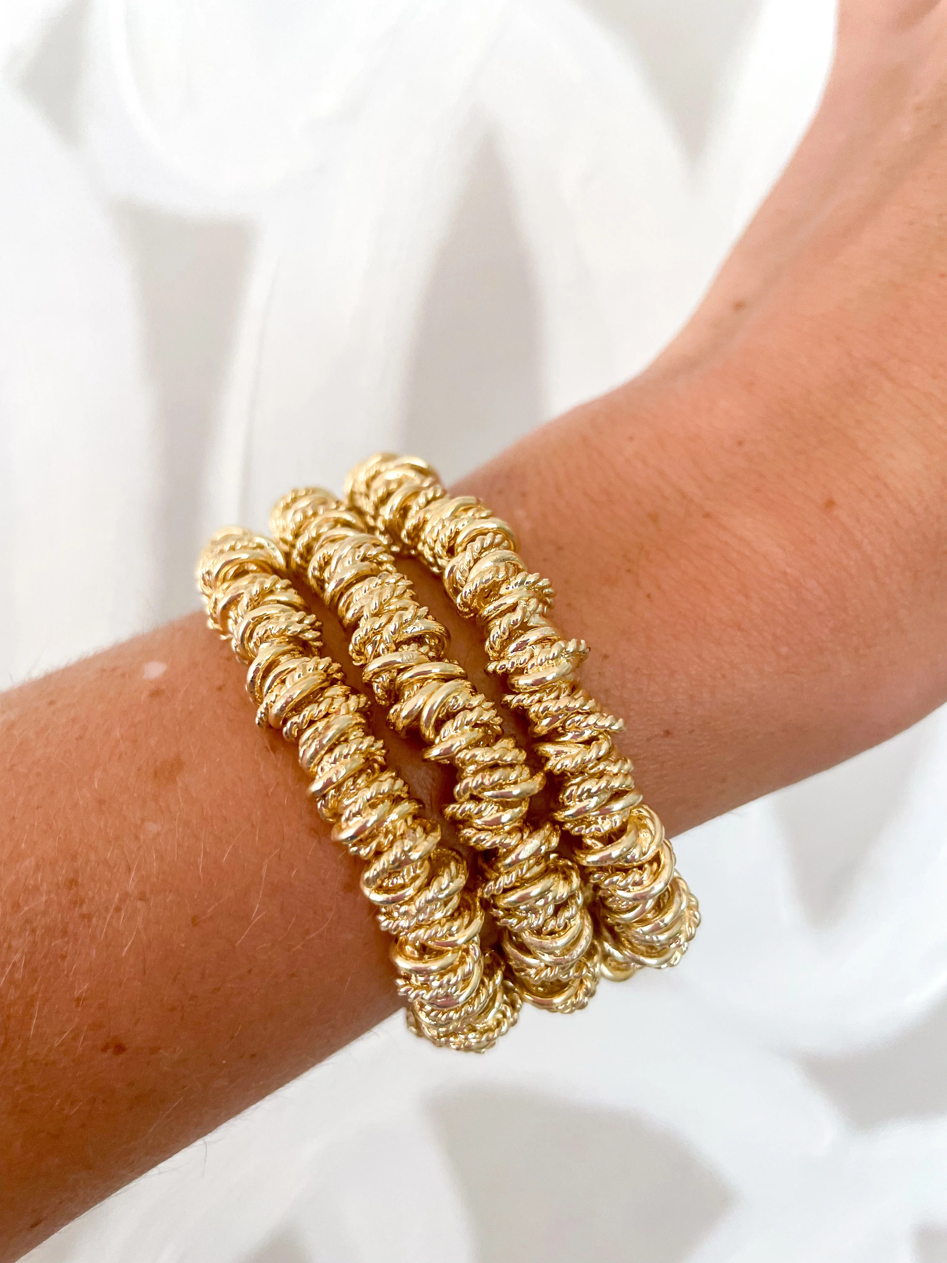 Gold Shelley Bracelet | Cola Stacks
