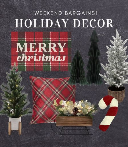 ✨⚡️WEEKEND CHRISTMAS DECOR BARGAINS 

Christmas decor, holiday decor, doormat, rug, Christmas tree 

#LTKsalealert #LTKHoliday #LTKhome