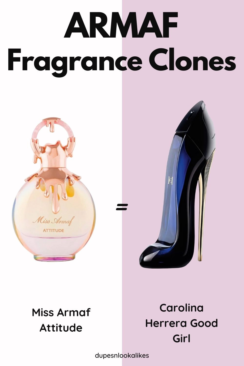 If you love the bold, sexy scent of Carolina Herrera Good Girl but don’t want to spend a fortune, this Armaf perfume is the perfect affordable alternative. It has that same warm, sweet, and slightly spicy vibe with incredible longevity. One of the best luxury fragrance dupes that smells expensive without the high price tag. If you’re looking for a budget-friendly perfume that’s perfect for date nights or everyday wear, this is a must-have for your collection. 

 #LTKMostLoved #LTKFindsUnder50 #LTKBeauty