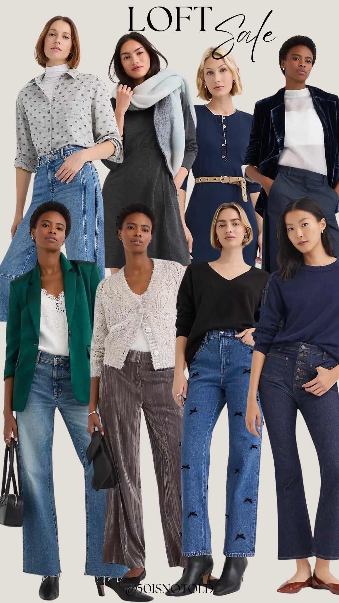 Loft sale! 50% off sitewide. A great time to grab work wear or holiday favorites! Lots of New Year’s Eve ideas. 

#LTKWorkwear #LTKSaleAlert #LTKHoliday