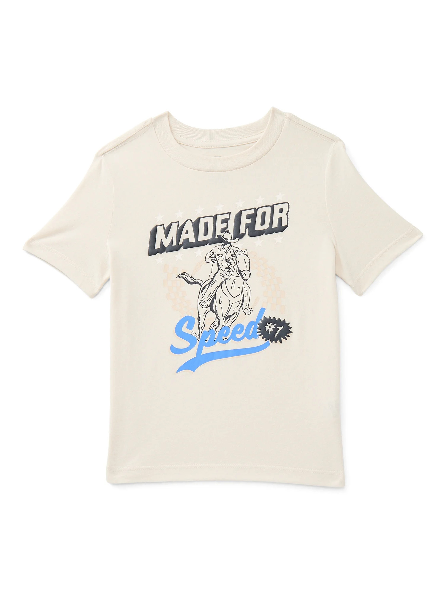 Wonder Nation Little Boys Graphic Tee with Short Sleeves, Sizes 4-10 | Walmart (US)