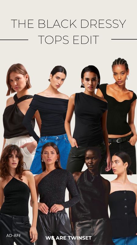 The black dressy top edit 🖤

#LTKSeasonal #LTKstyletip #LTKeurope