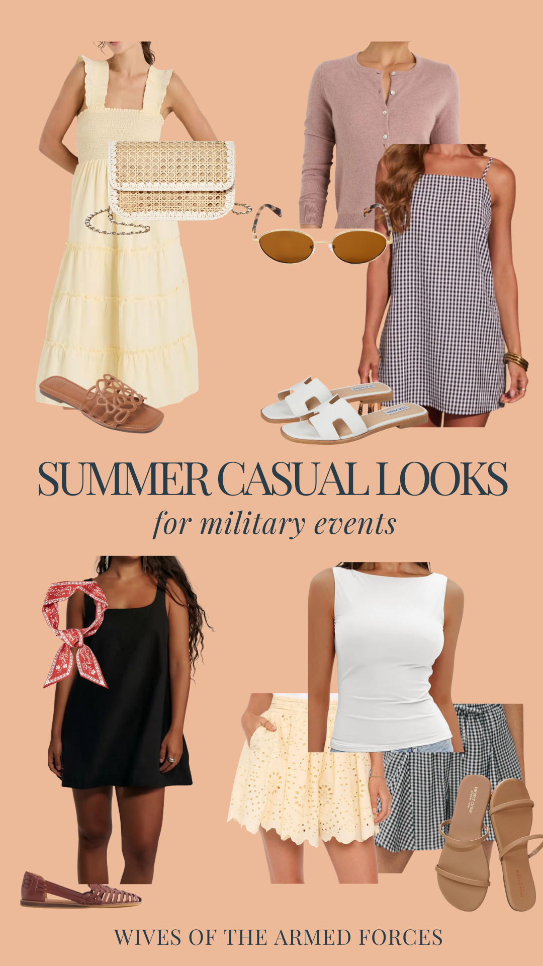 Whether it is a company BBQ or a coffee meetup, these are great items to mix and match for any casual military event.

#LTKootd