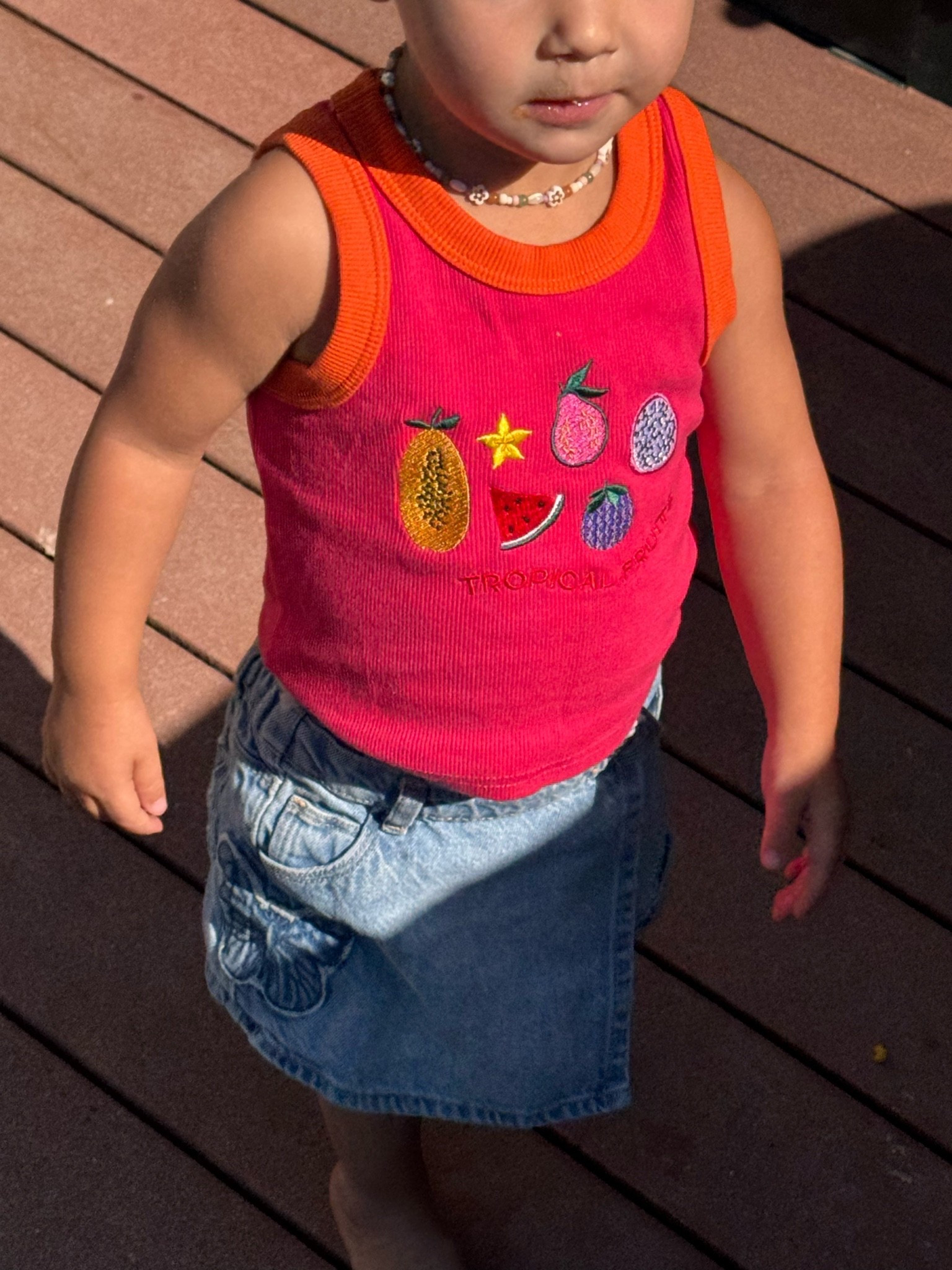 Toddler girl summer ootd