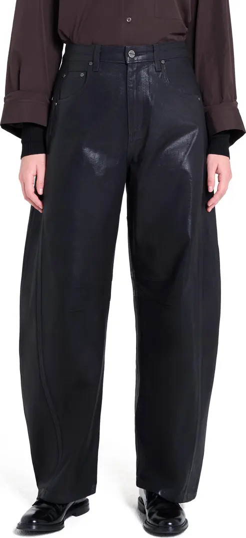TWP Beryl Coated Barrel Leg Pants | Nordstrom | Nordstrom