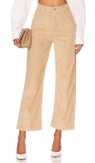 Ribcage Straight Ankle in Granola | Revolve Clothing (Global)