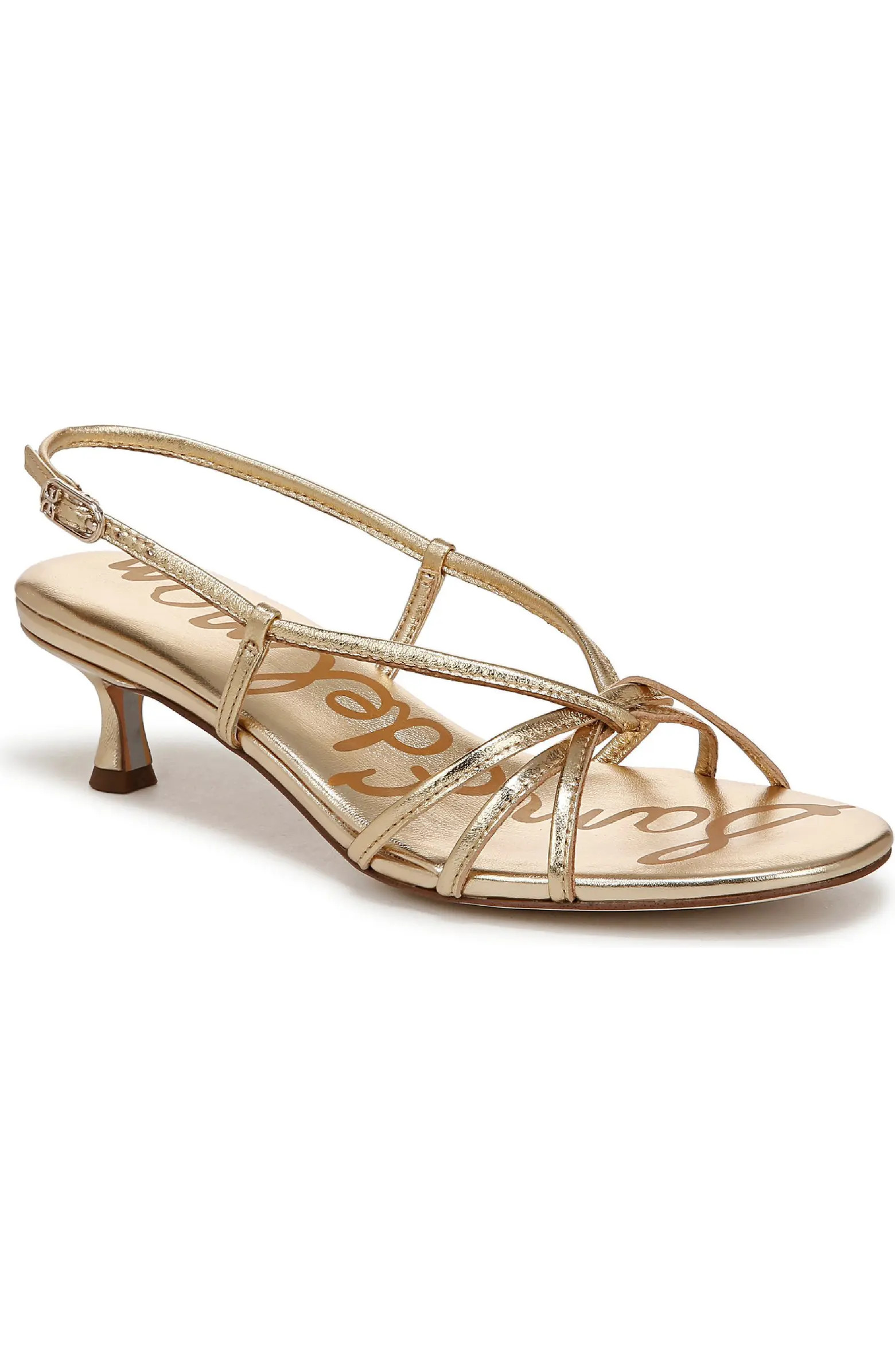 Cressa Slingback Kitten Heel Sandal (Women) | Nordstrom