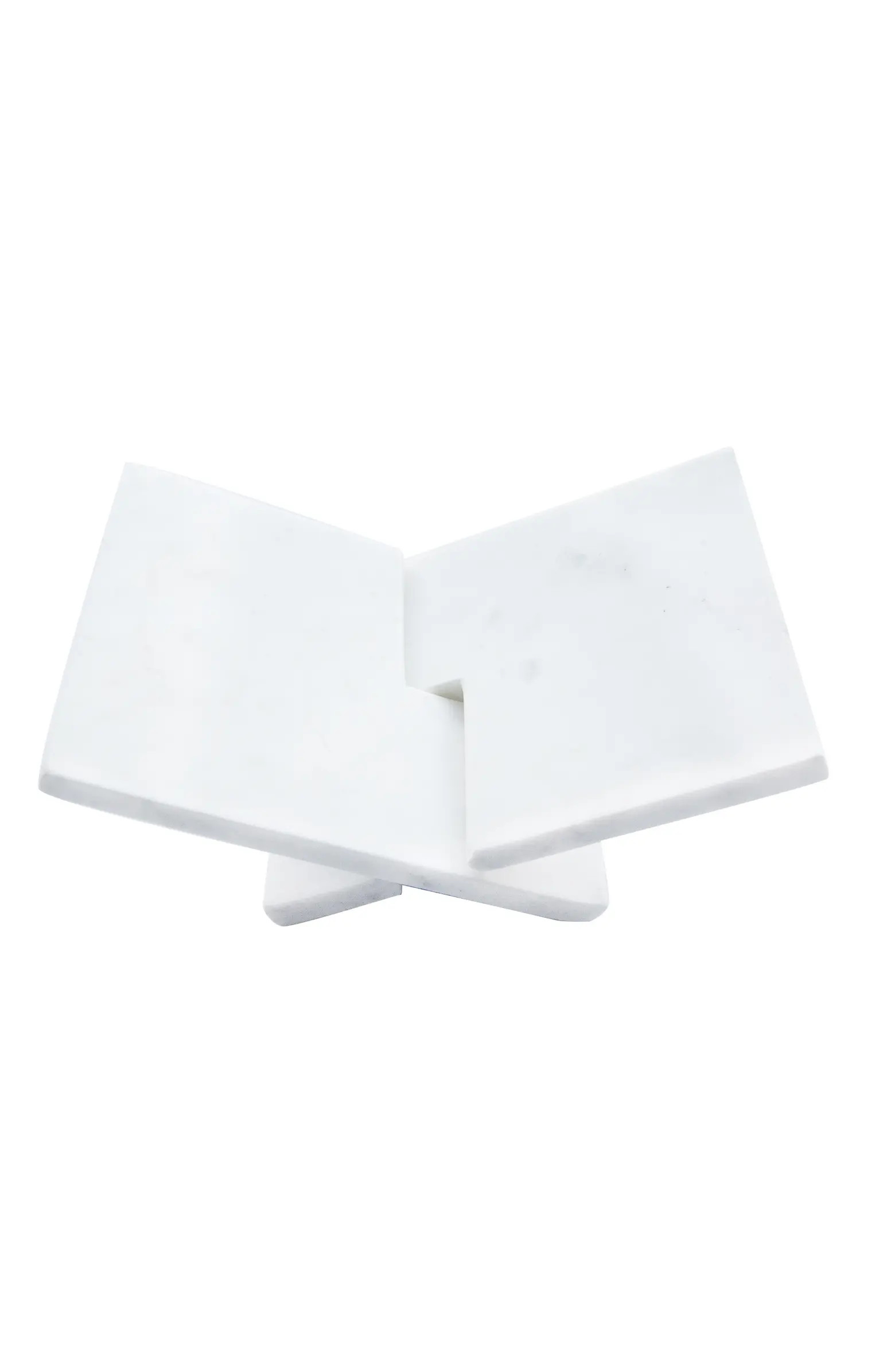 Decorative Marble Book Holder, White | Nordstrom