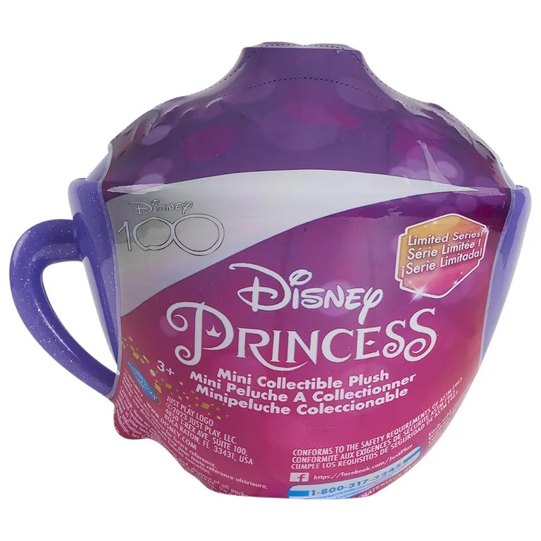 Disney100 Disney Princess Mini Collectible 3.5-inch Surprise Plush Toy, Styles May Vary, Blind Ba... | Walmart (US)