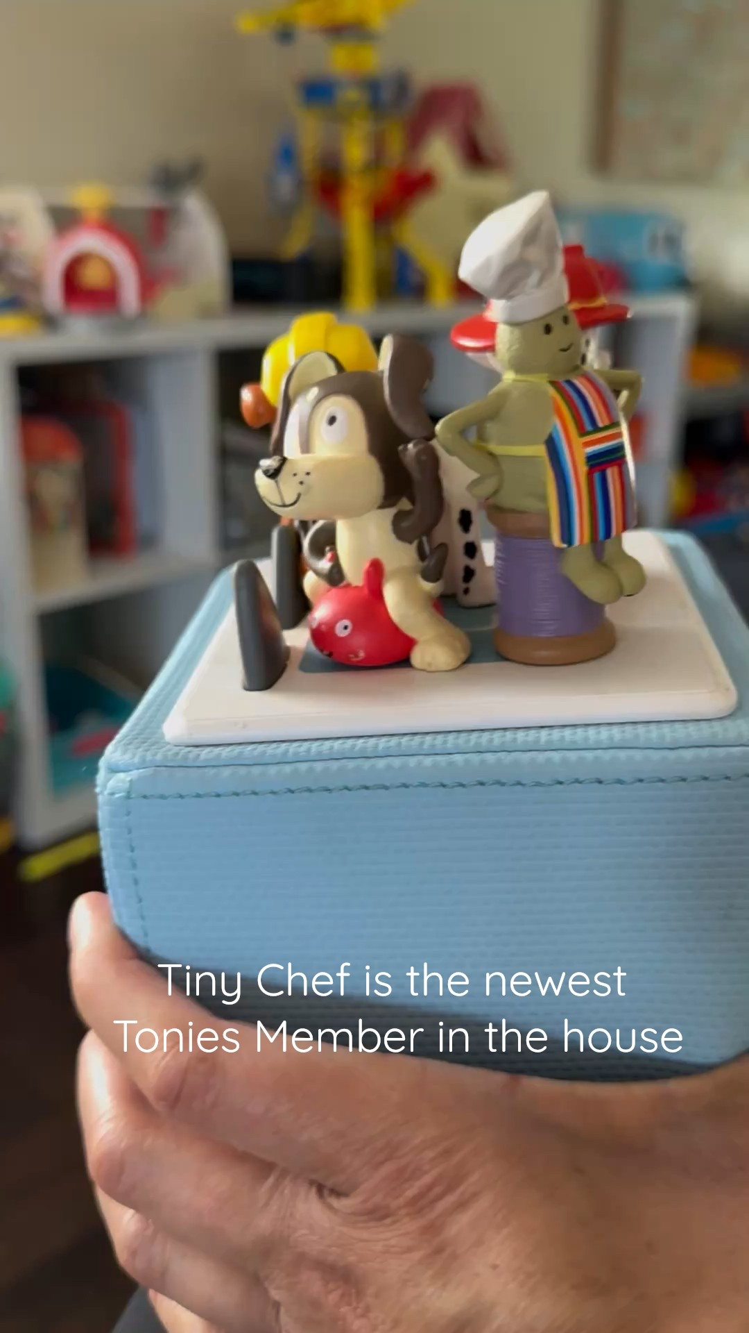 If you’re still wondering if the #toniesbox is worth it, the answer is yes.  Not only does Greysyn who is 5 loves it, but so does his older cousin who is 9.  With the different pods and the creative Tonies, it’s the perfect away to ensure the kids are having fun with as little screen time as possible.  We love it and can’t recommend it enough. #tinychef #pawpatrol #tonies #kidtoys #developmentaltoys 

#LTKFamily #LTKWatchNow #LTKKids