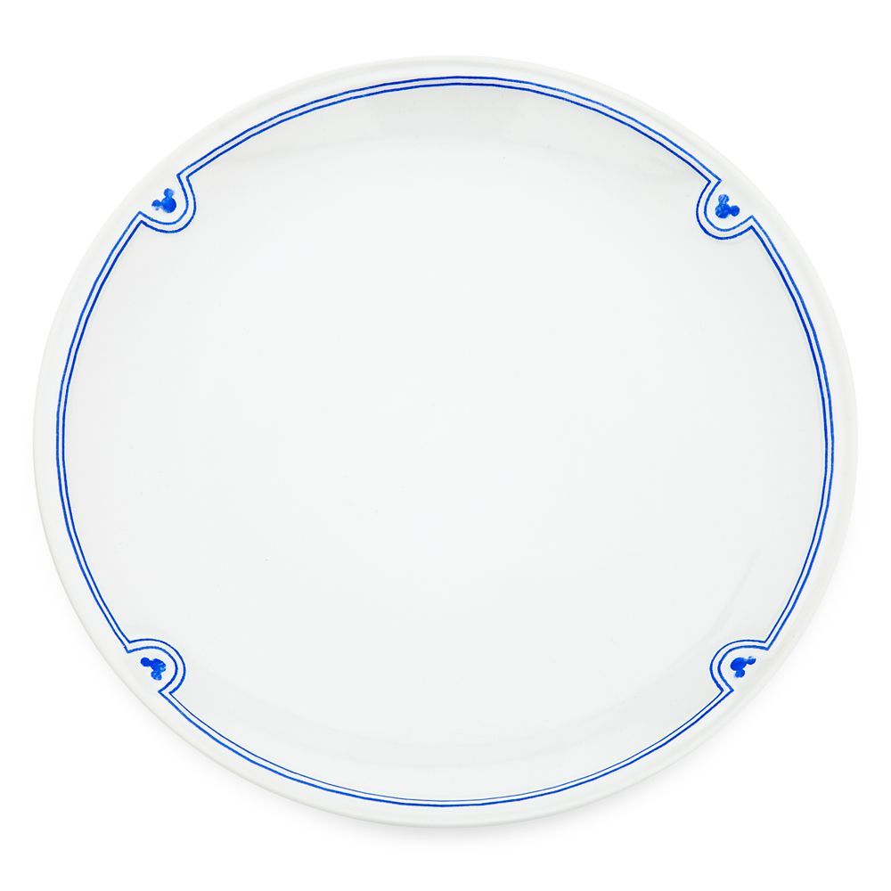 Mickey Mouse Blue Dinner Plate | Disney Store