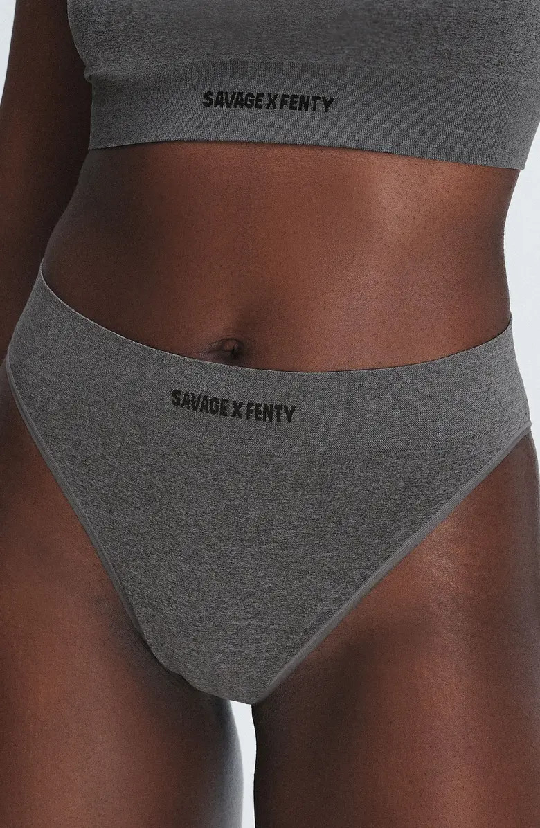 SAVAGE X FENTY Seamless High Waist Bikini Briefs | Nordstrom | Nordstrom