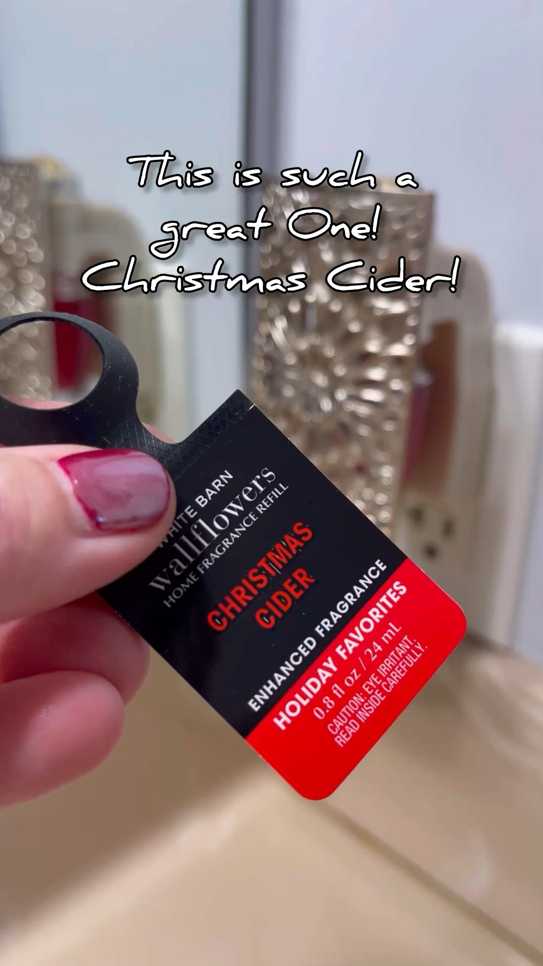 This is a new one for us this year and we loooove it!  Wallflowers can be a great stocking stuffer!!!  Smells sooo good!  Christmas Cider 

#LTKHoliday #LTKGiftGuide #LTKSeasonal