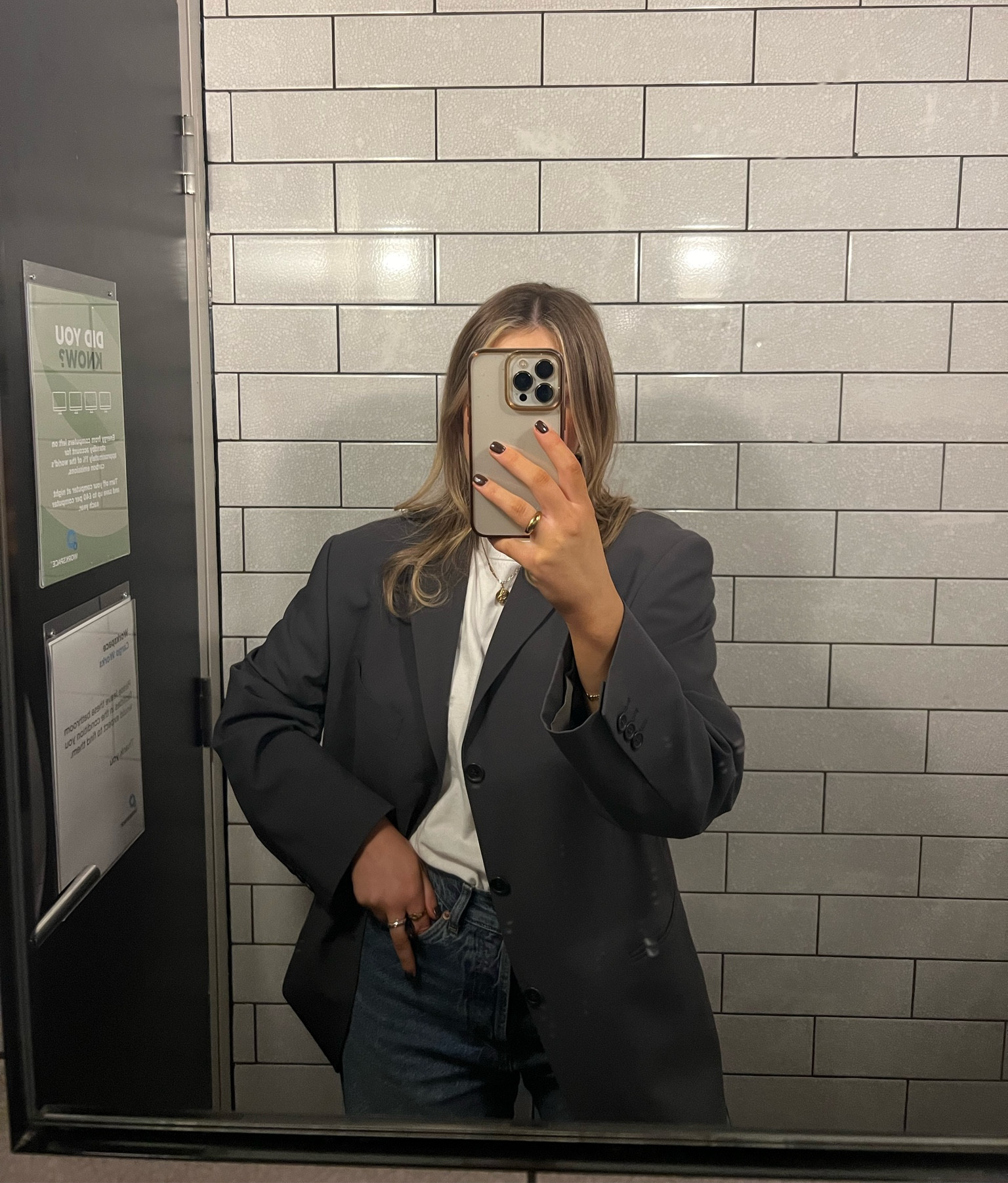 Simple office outfit