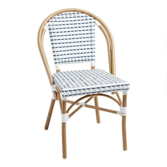 All Weather Wicker Woven Amelie Outdoor Dining Chair | World Market
