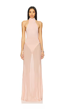 NBD Fleur Maxi Dress in Blush from Revolve.com | Revolve Clothing (Global)