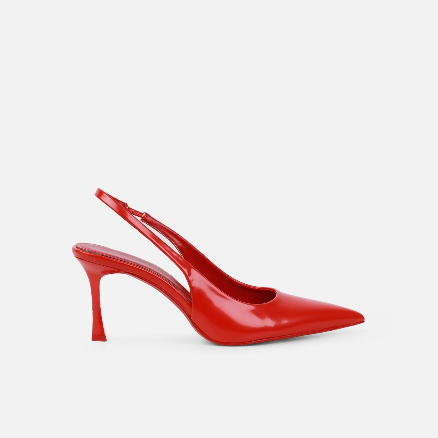 Liorra Red Box Sling Back Court Shoes | Simmi Shoes