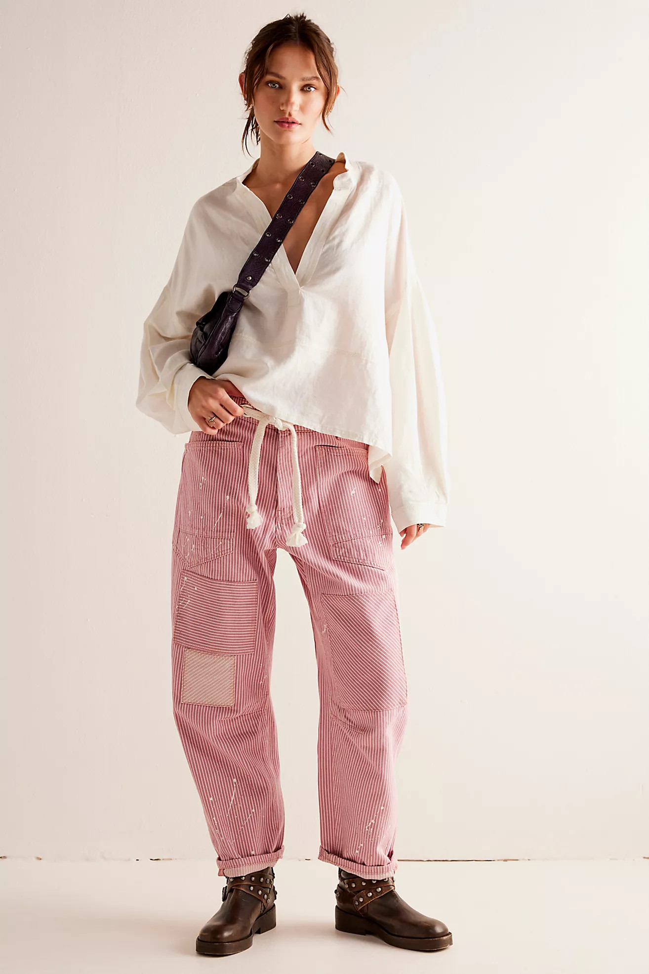 We The Free Moxie Railroad Low-Slung Jeans | Free People (Global - UK&FR Excluded)