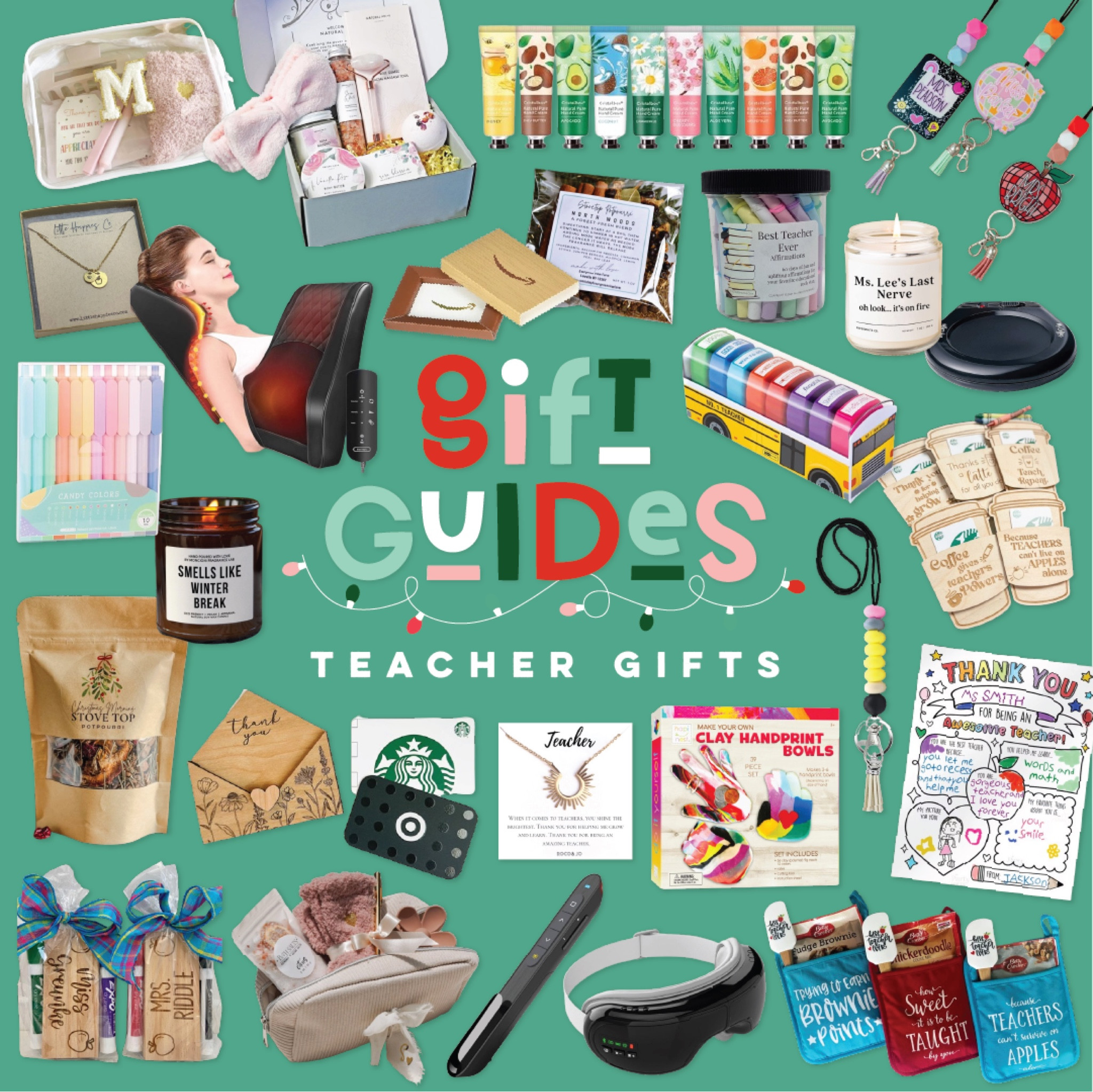 Gifts as amazing as your favorite teacher! This gift guide is packed with thoughtful ideas they’ll actually love.

#ThankYouTeachers #HolidayGifts #GiftGuide 

#LTKFindsUnder50 #LTKGiftGuide #LTKHoliday