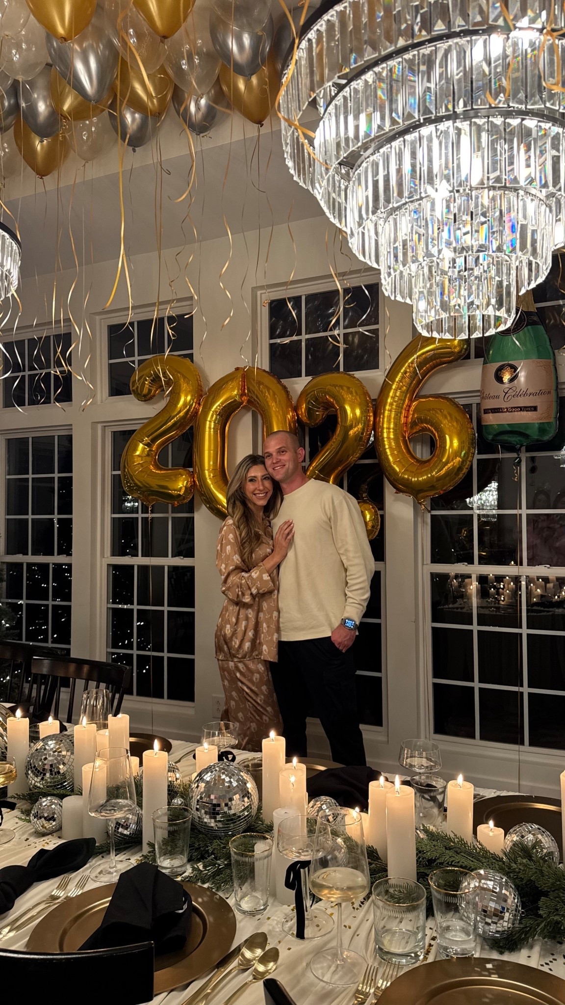 Pjs I wore on NYE 

#LTKSeasonal #LTKFindsUnder100