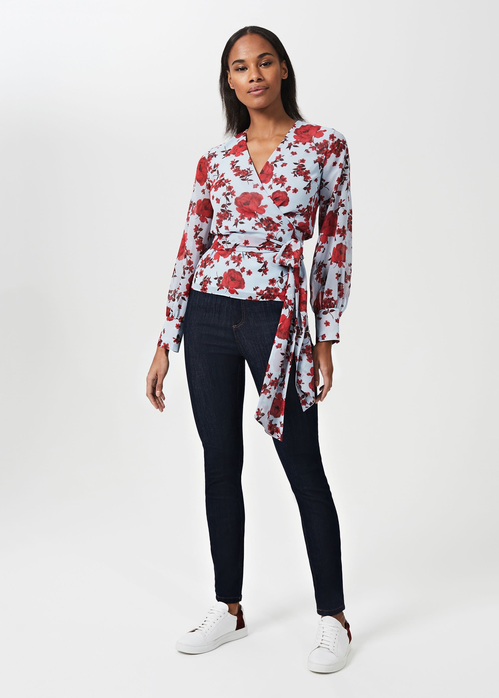 Hobbs Women Elizabeth Floral Blouse | Hobbs