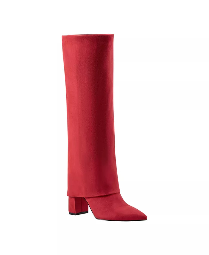 Marc Fisher Women's Fadila Fold Over Cuff Dress Boots - Macy's | Macy's