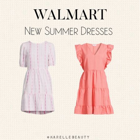 Walmart Time & Tru new Summer dresses. 

#LTKFindsUnder50 #LTKSeasonal #LTKPlusSize