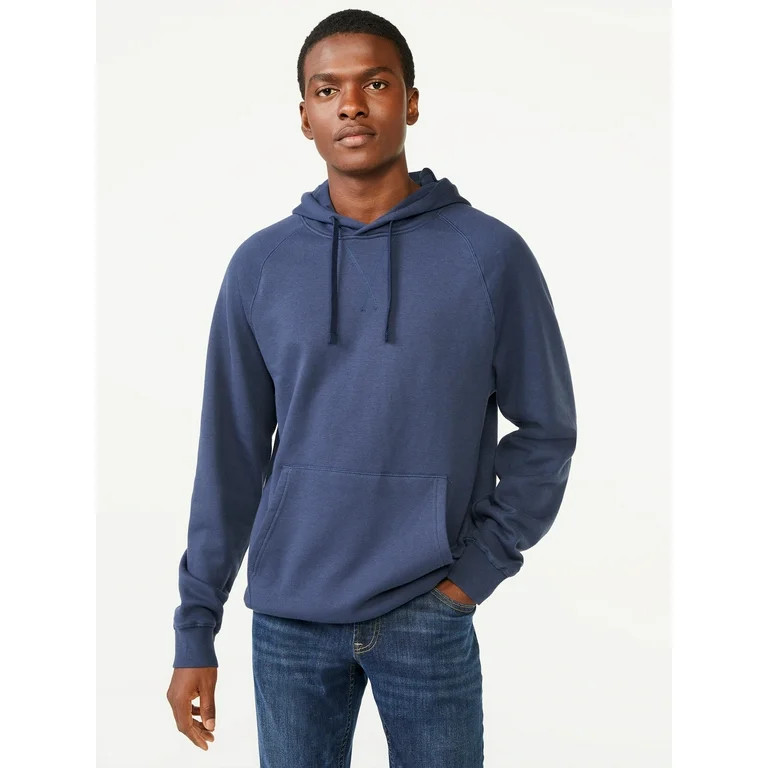 Free Assembly Men's Pullover Hoodie with Raglan Sleeves | Walmart (US)