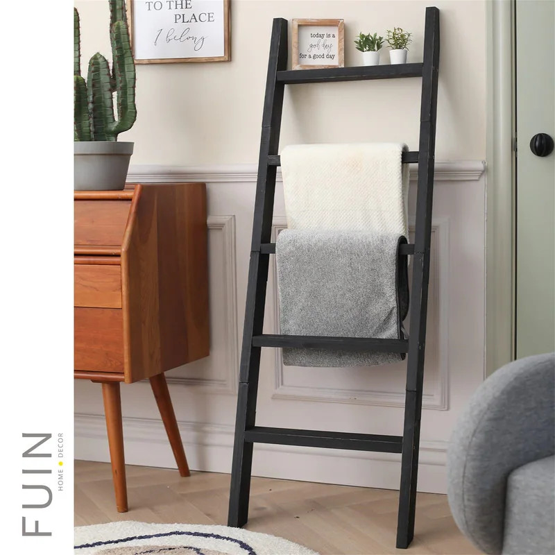 Wood Blanket Ladder Living Room - 20 x 3 x 58 | Bed Bath & Beyond