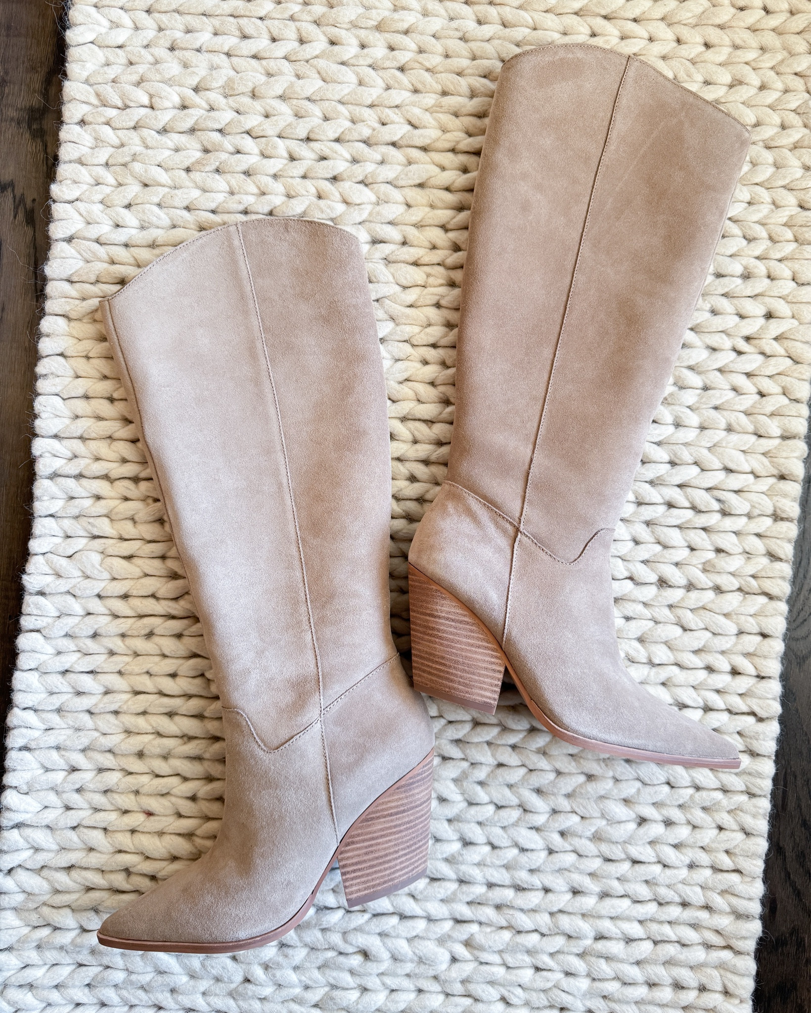 Grabbed these fun suede knee high boots to style with summer shorts & dresses. They are currently on sale & come in a wide + extra wide calf option. 

Vince Camuto Boot - Tan Boot - Tall Boot - Summer Shoe Trends - Concert Outfit Idea 

#LTKSaleAlert #LTKStyleTip #LTKShoeCrush