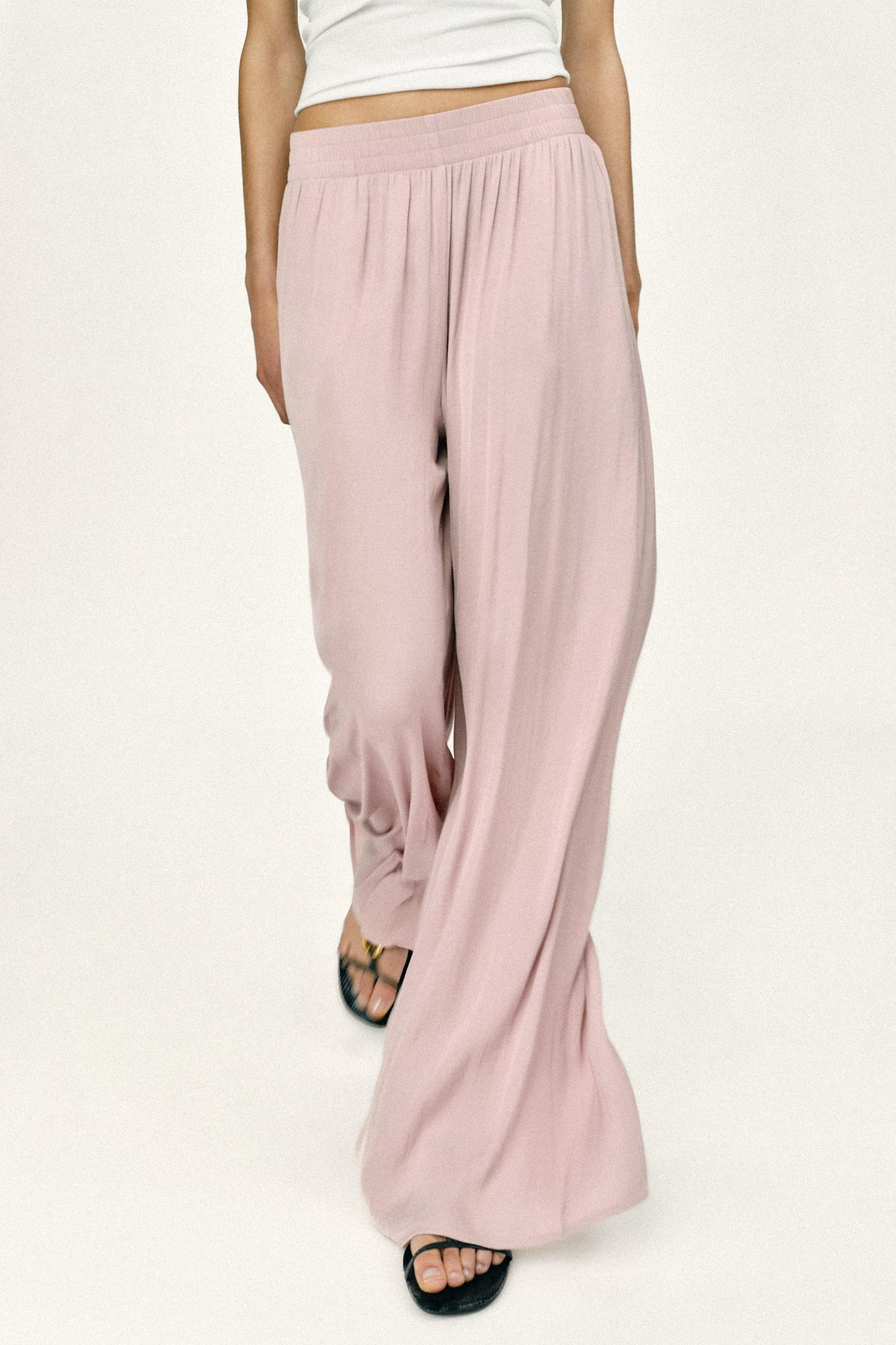 WIDE FLOWING TROUSERS | Zara UK