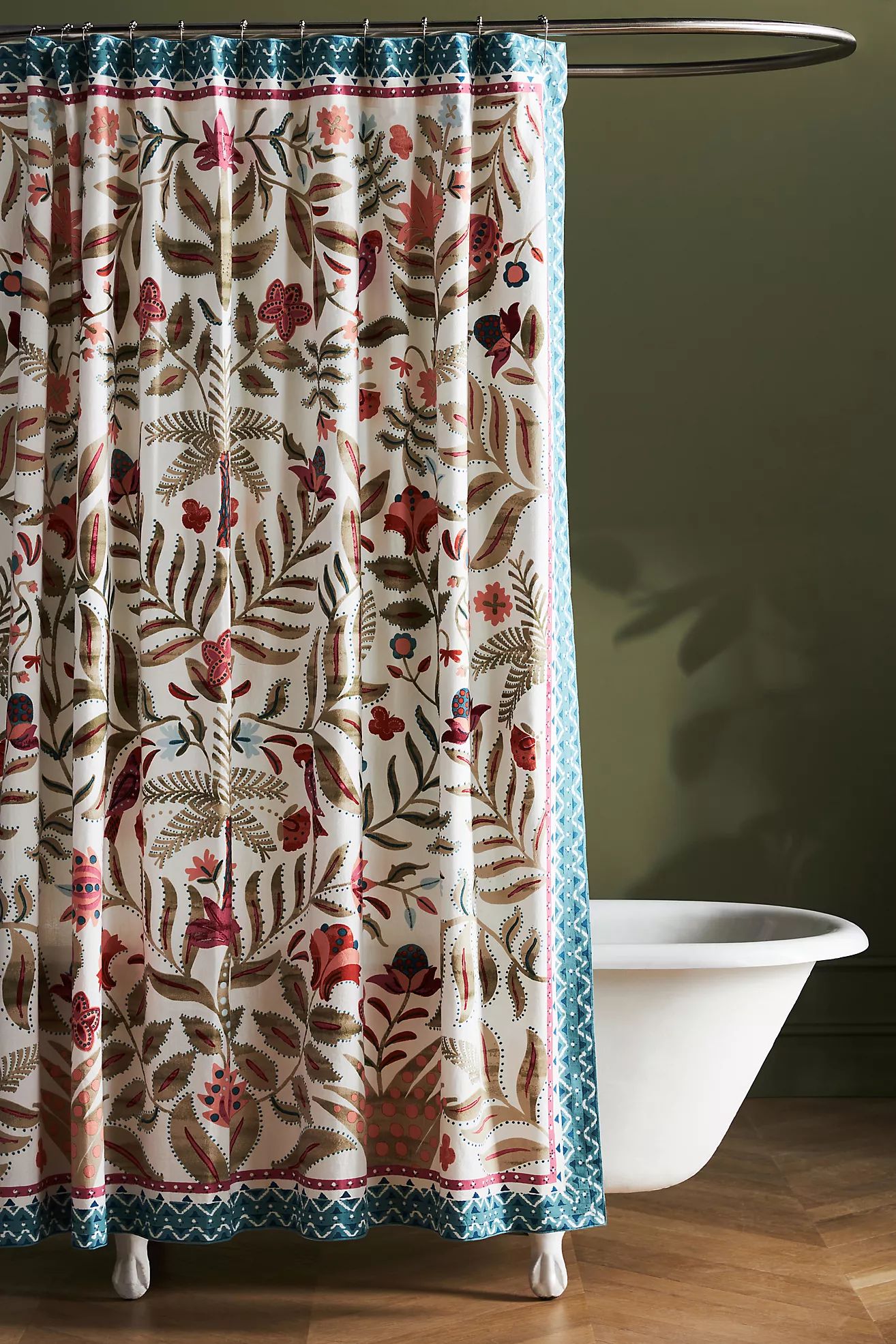 Monolo Shower Curtain | Anthropologie (US)