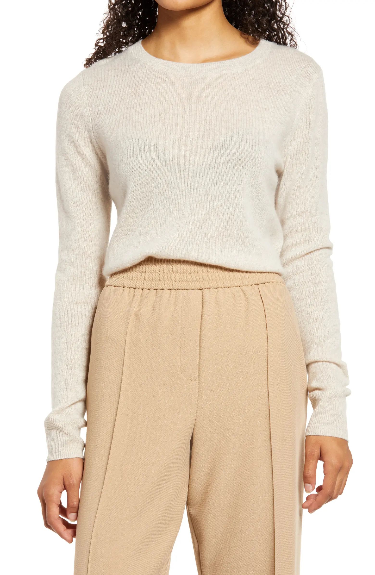 Cashmere Crewneck Sweater | Nordstrom