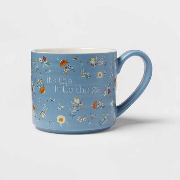 15oz Stoneware It's The Little Things Mug - Threshold™ | Target