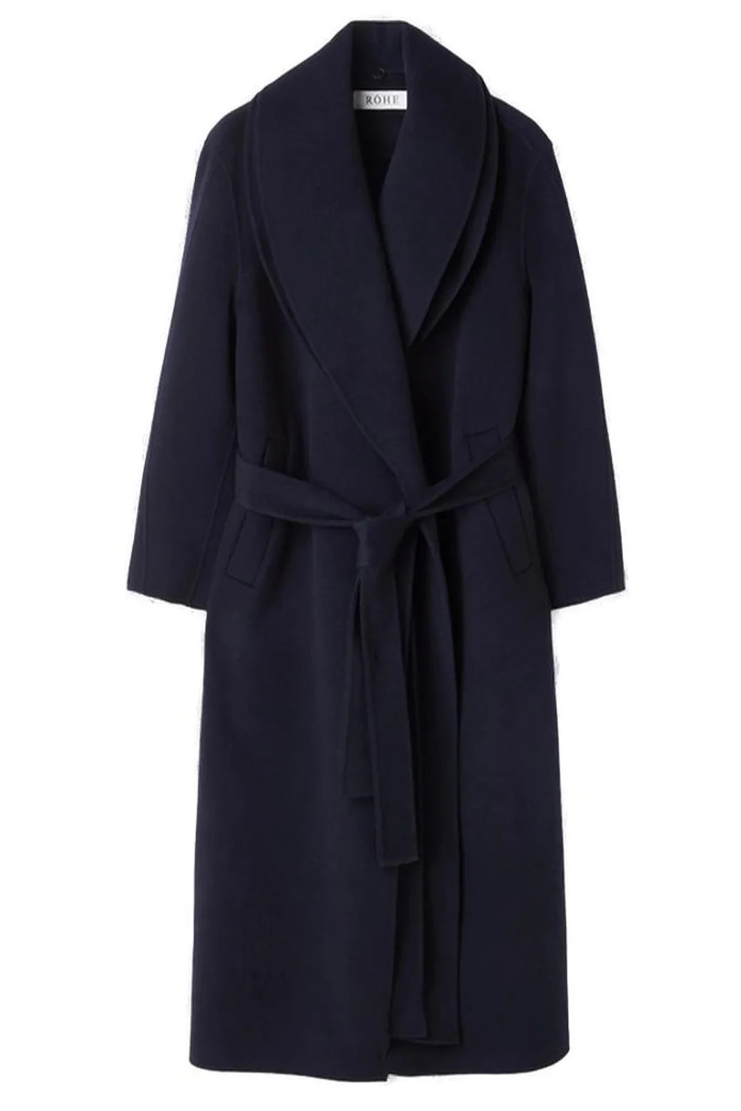 Róhe Signature Double Faced Scarf Coat | Cettire Global