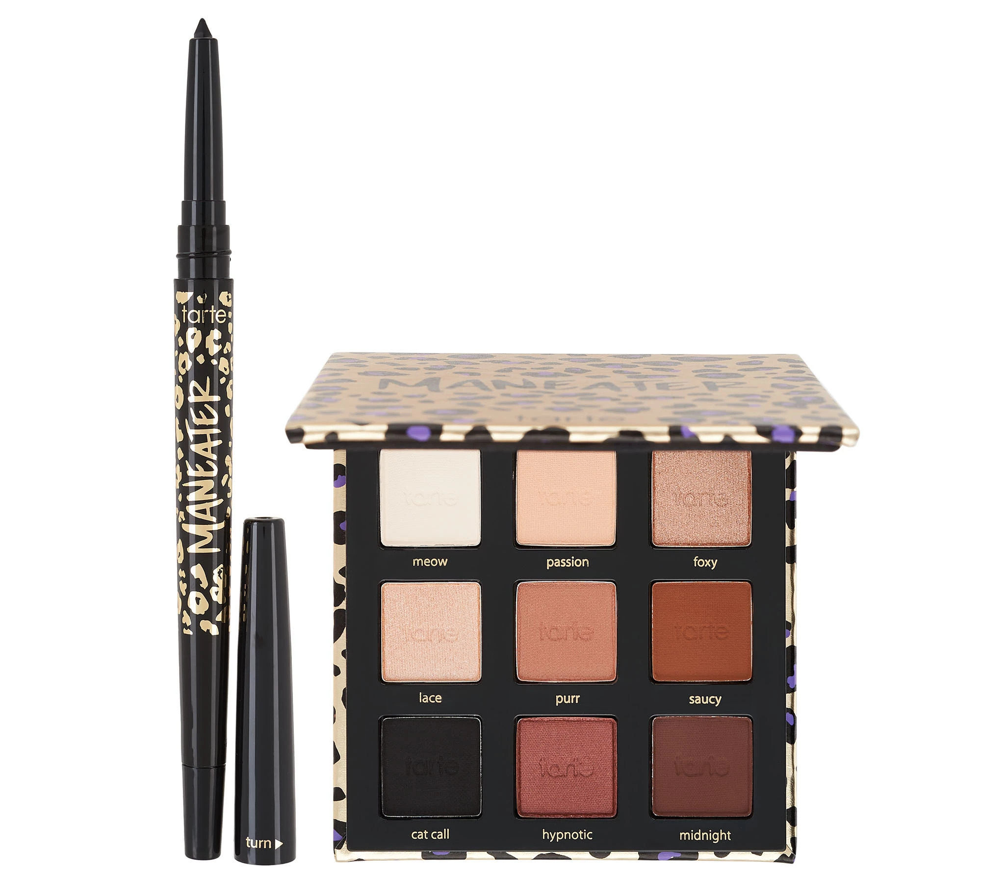 tarte Meow or Never Maneater Eye Shadow & Eyeliner Duo - QVC.com | QVC